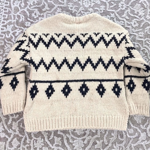 Zara Fancy Collection Wool Blend Tassel Sweater - Picture 7 of 11